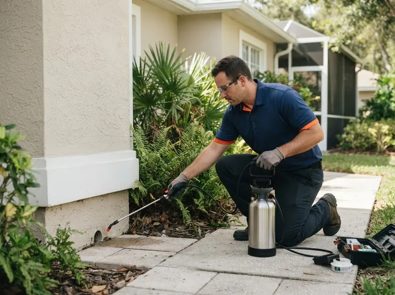 American Cockroach Perimeter Defense in St. Petersburg, FL