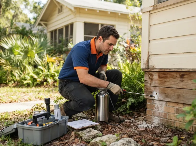 Carpenter Ant Structural Eradication in St. Petersburg, FL