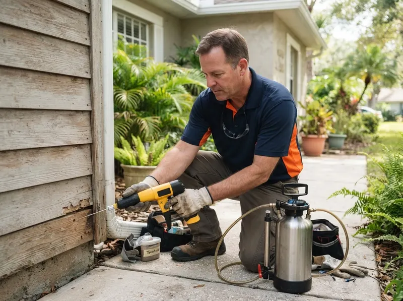 Drywood Termite Spot Treatment in St. Petersburg, FL