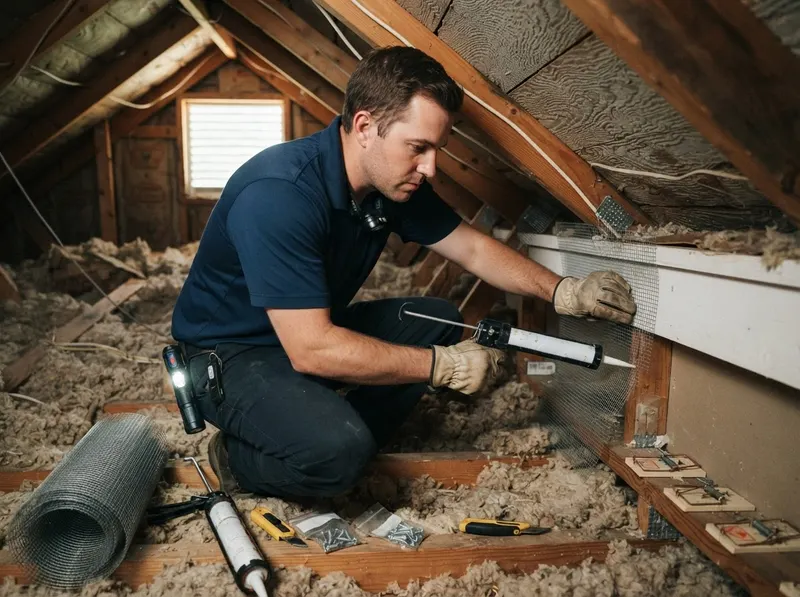 Roof Rat Attic Exclusion and Trapping in St. Petersburg, FL